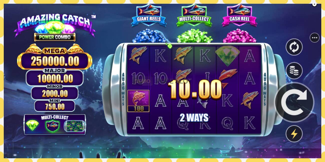 Demo slot Amazing Catch Power Combo gratis och utan registrering, bild - 1