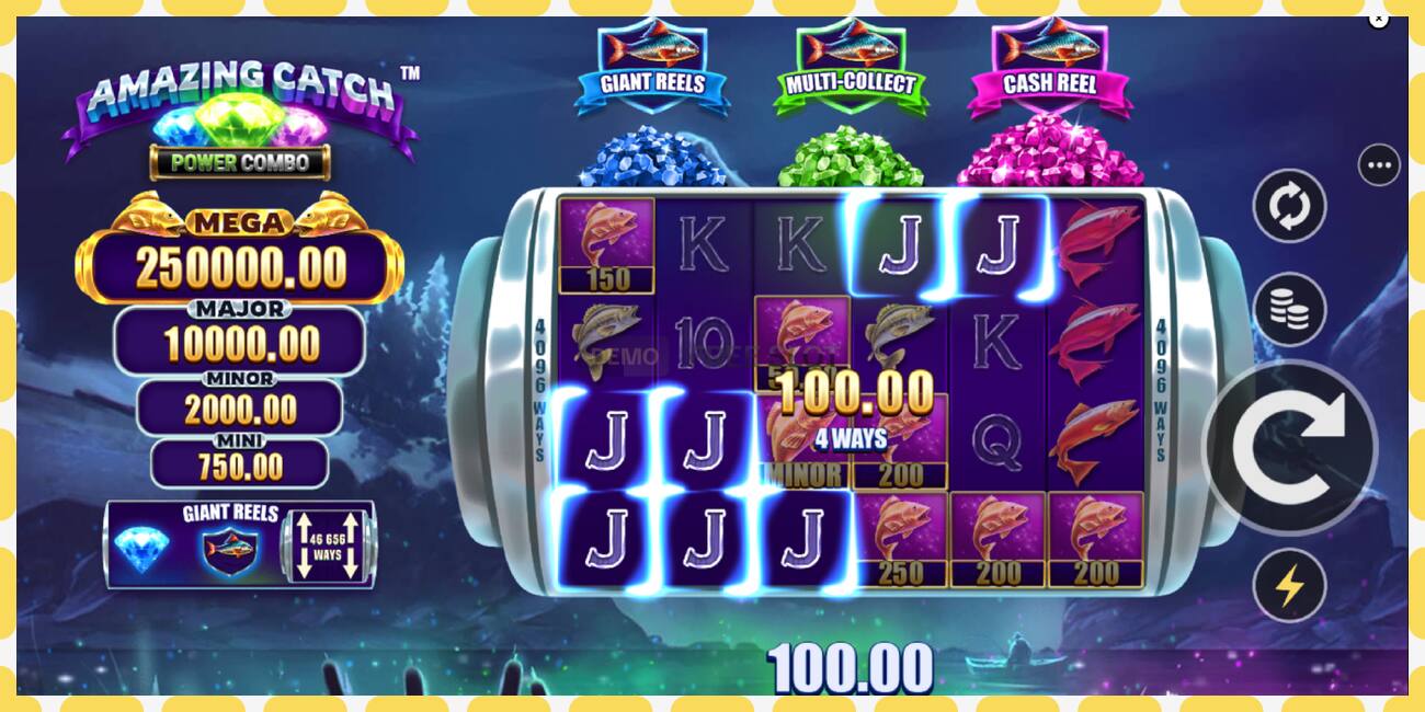 Demo slot Amazing Catch Power Combo free and without registration, picture - 1