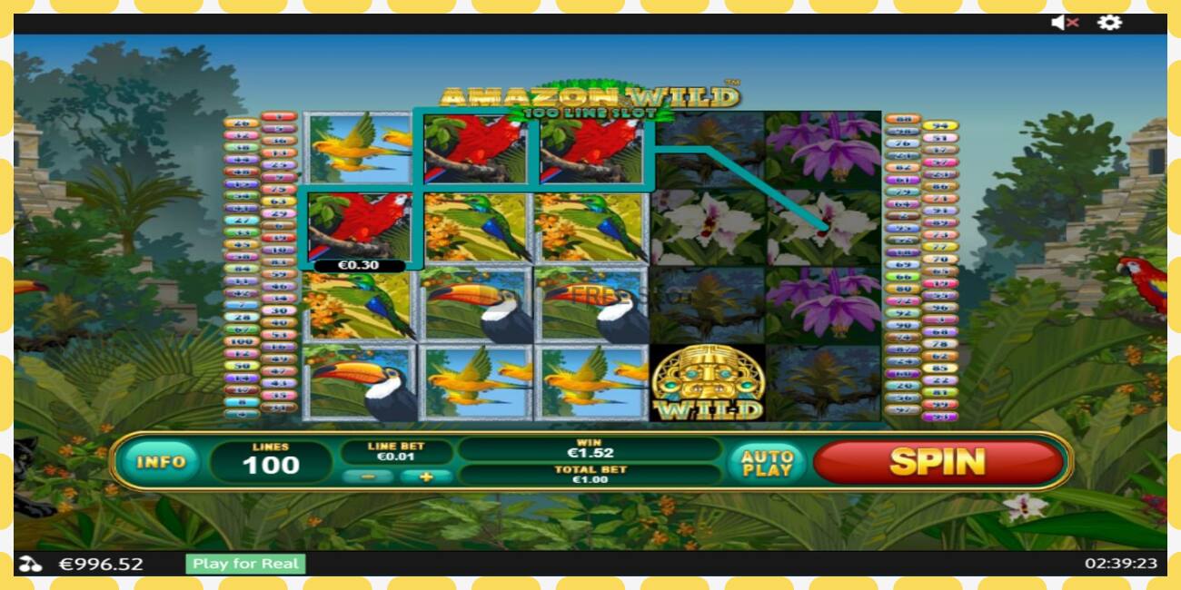 Demo slot Amazon Wild free and without registration, picture - 1