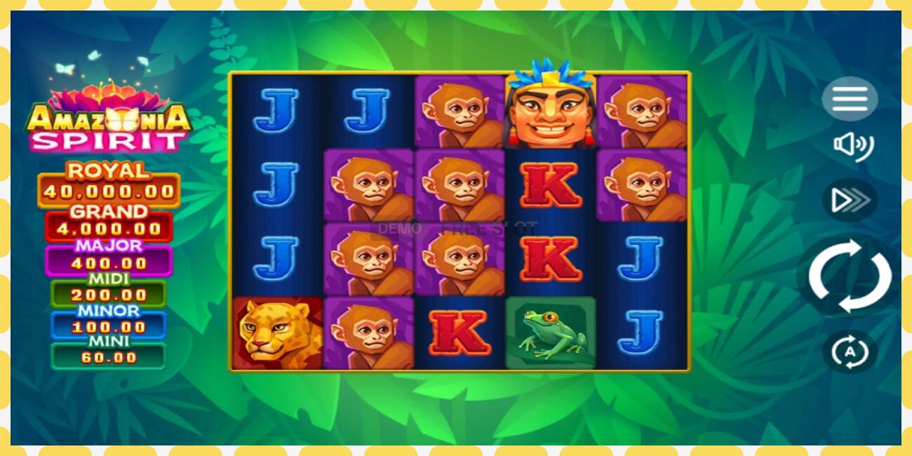 Demo slot Amazonia Spirit නොමිලේ සහ ලියාපදිංචියකින් තොරව, පින්තූරය - 1