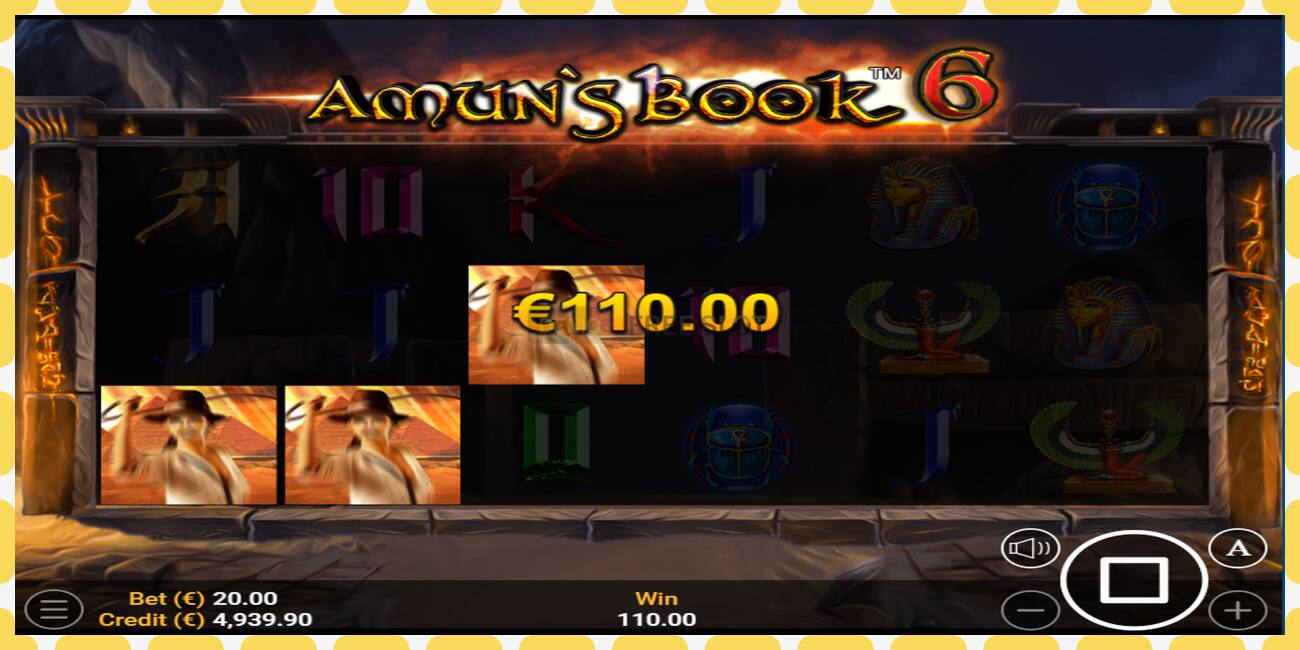 Demo slot Amuns Book 6 free and without registration, picture - 1