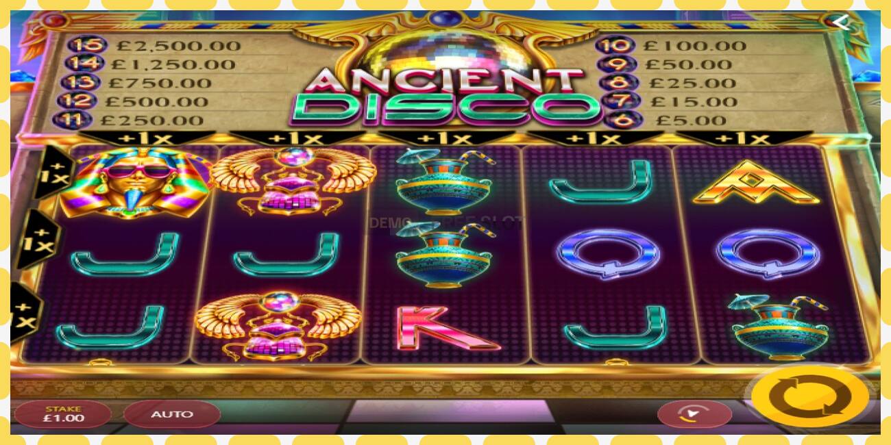 Demo slot Ancient Disco free and without registration, picture - 1