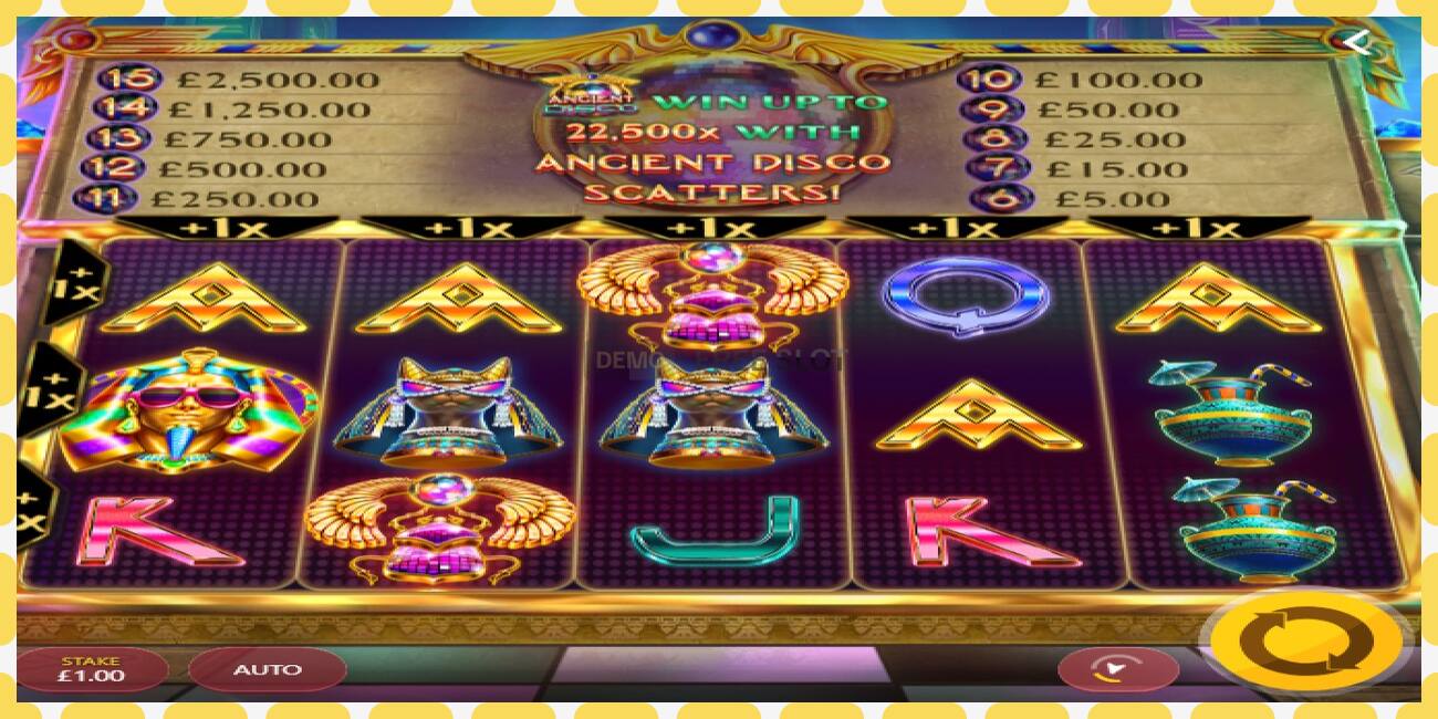 Demo slot Ancient Disco free and without registration, picture - 1