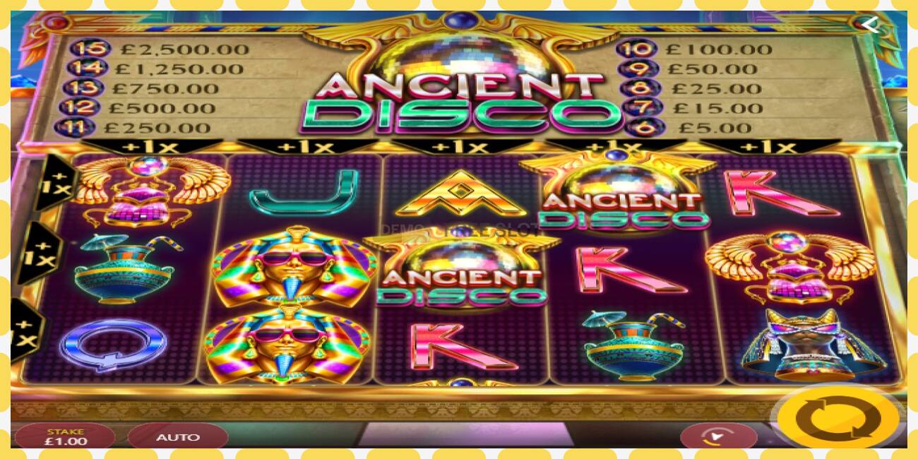 Demo slot Ancient Disco free and without registration, picture - 1