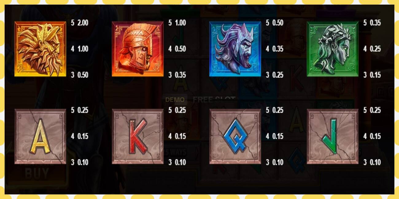 Demo slot Ancient Fortunes Minotaur Rising free and without registration, picture - 1