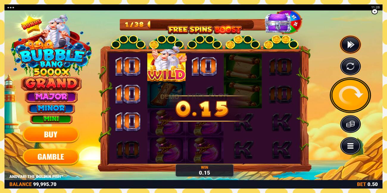 Demo slot Andvari The Golden Fish free and without registration, picture - 1