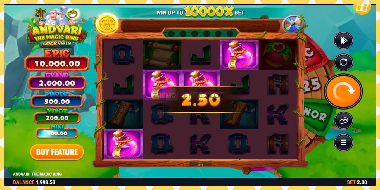 Demo slot Andvari: The Magic Ring free and without registration, picture - 1