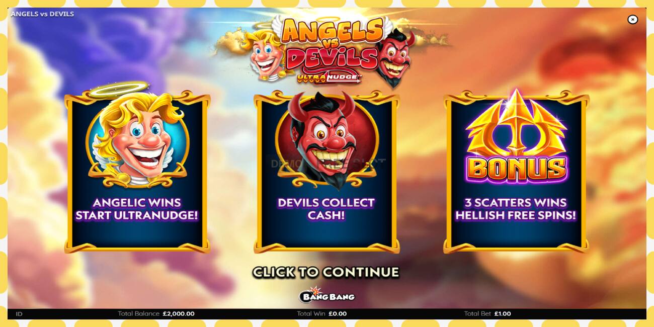 Demo slot Angels vs Devils ingyenes és regisztráció nélkül, kép - 1