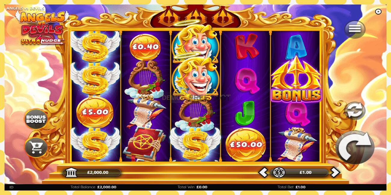 Demo slot Angels vs Devils ingyenes és regisztráció nélkül, kép - 1