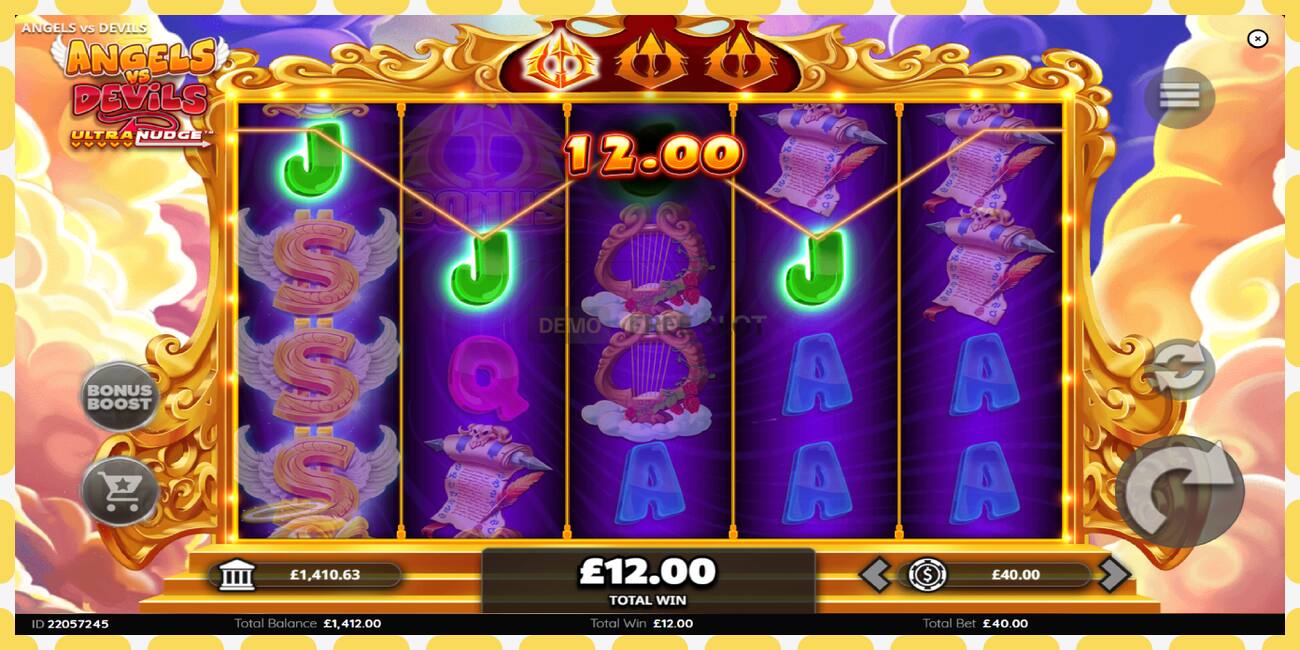 Demo slot Angels vs Devils ingyenes és regisztráció nélkül, kép - 1