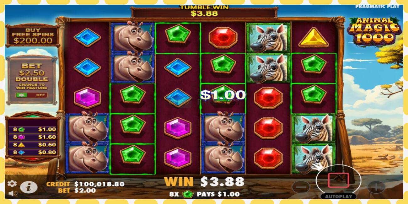 Demo slot Animal Magic 1000 free and without registration, picture - 1