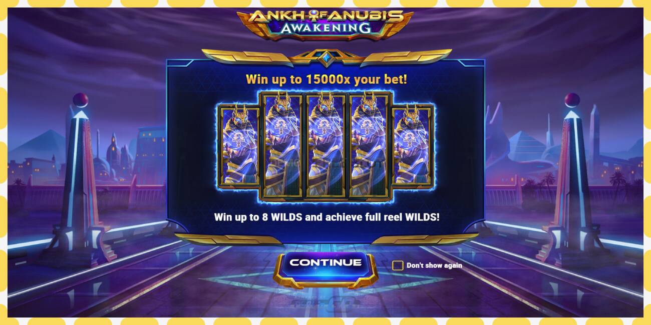 Demo slot Ankh of Anubis Awakening free and without registration, picture - 1