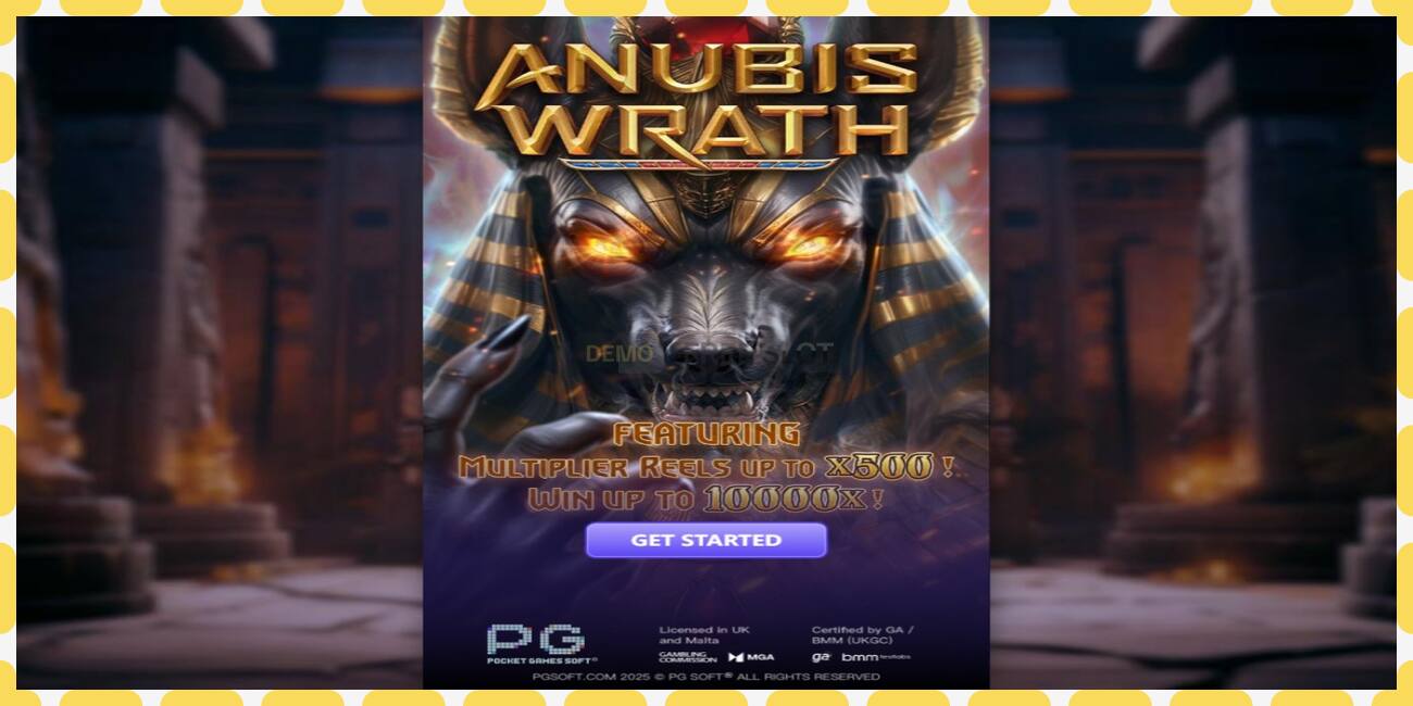 Demo lizdas Anubis Wrath nemokamai ir be registracijos, paveikslėlį - 1