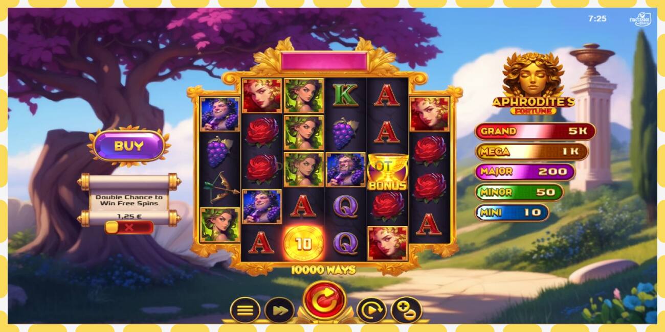 Demo slot Aphrodites Fortune free and without registration, picture - 1