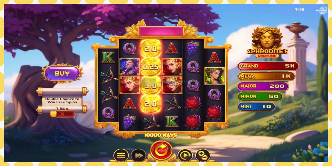 Demo slot Aphrodites Fortune free and without registration, picture - 1