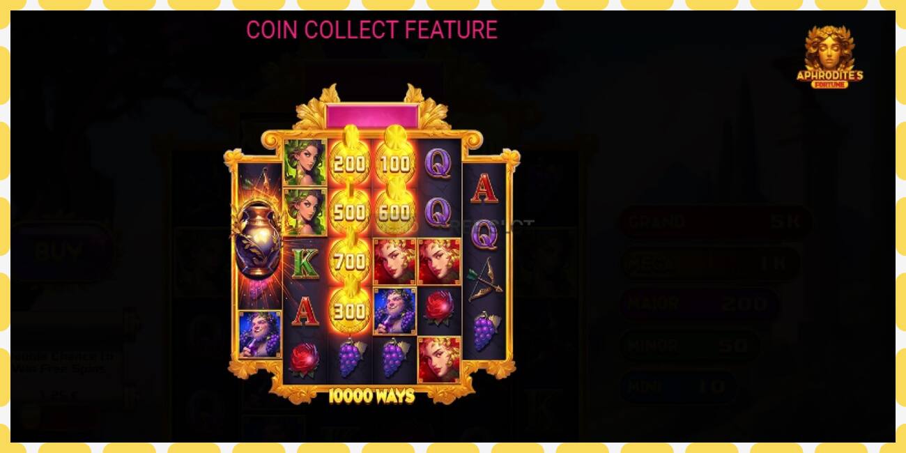 Demo slot Aphrodites Fortune free and without registration, picture - 1