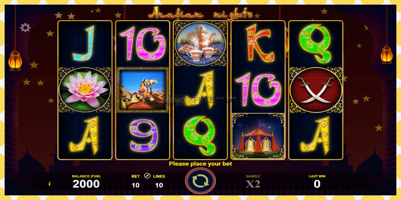 Demo slot Arabian Nights free and without registration, picture - 1