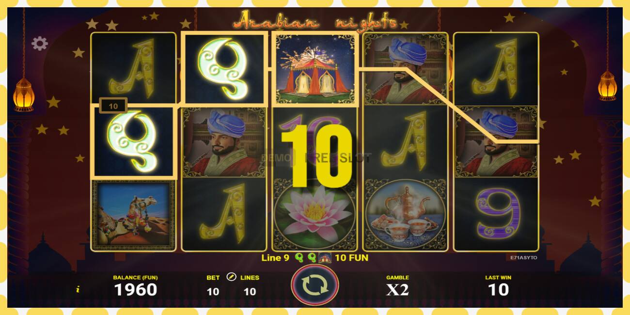 Demo slot Arabian Nights free and without registration, picture - 1