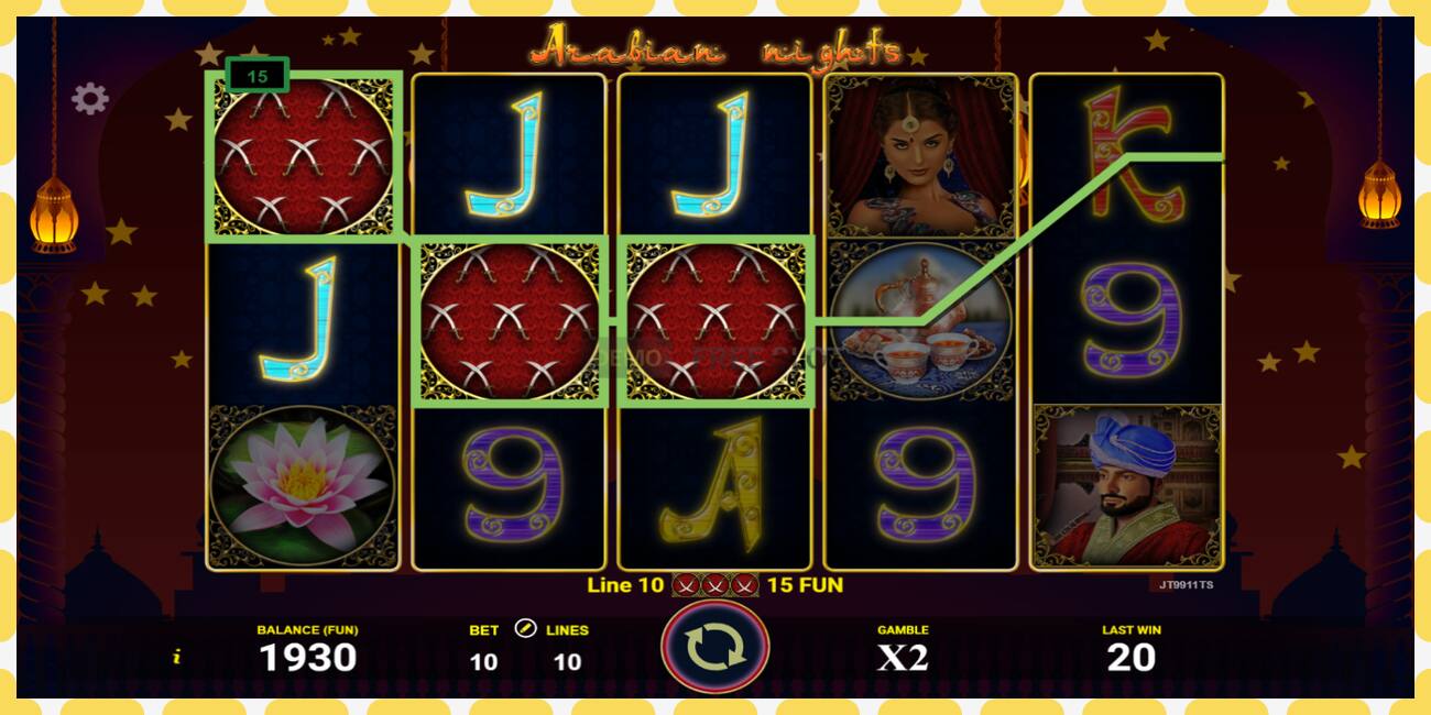 Demo slot Arabian Nights free and without registration, picture - 1