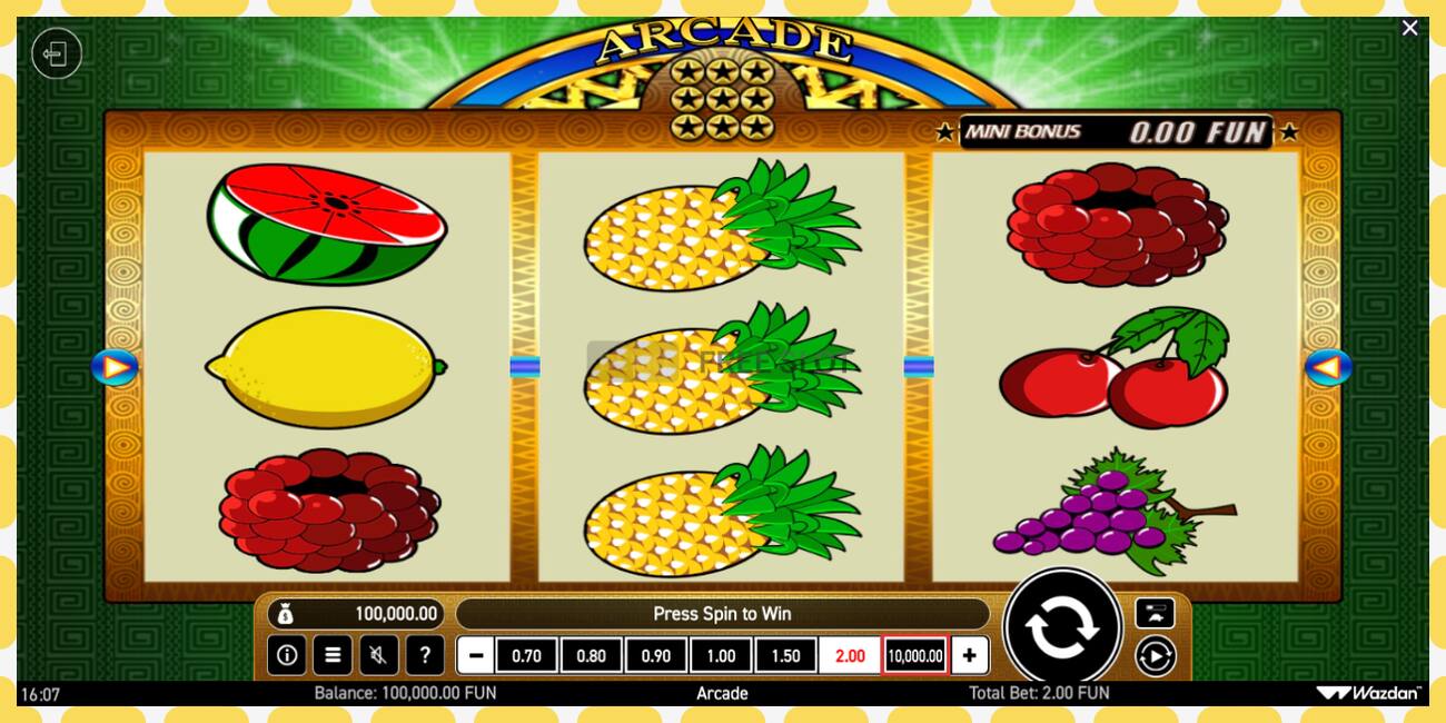 Demo slot Arcade free and without registration, picture - 1