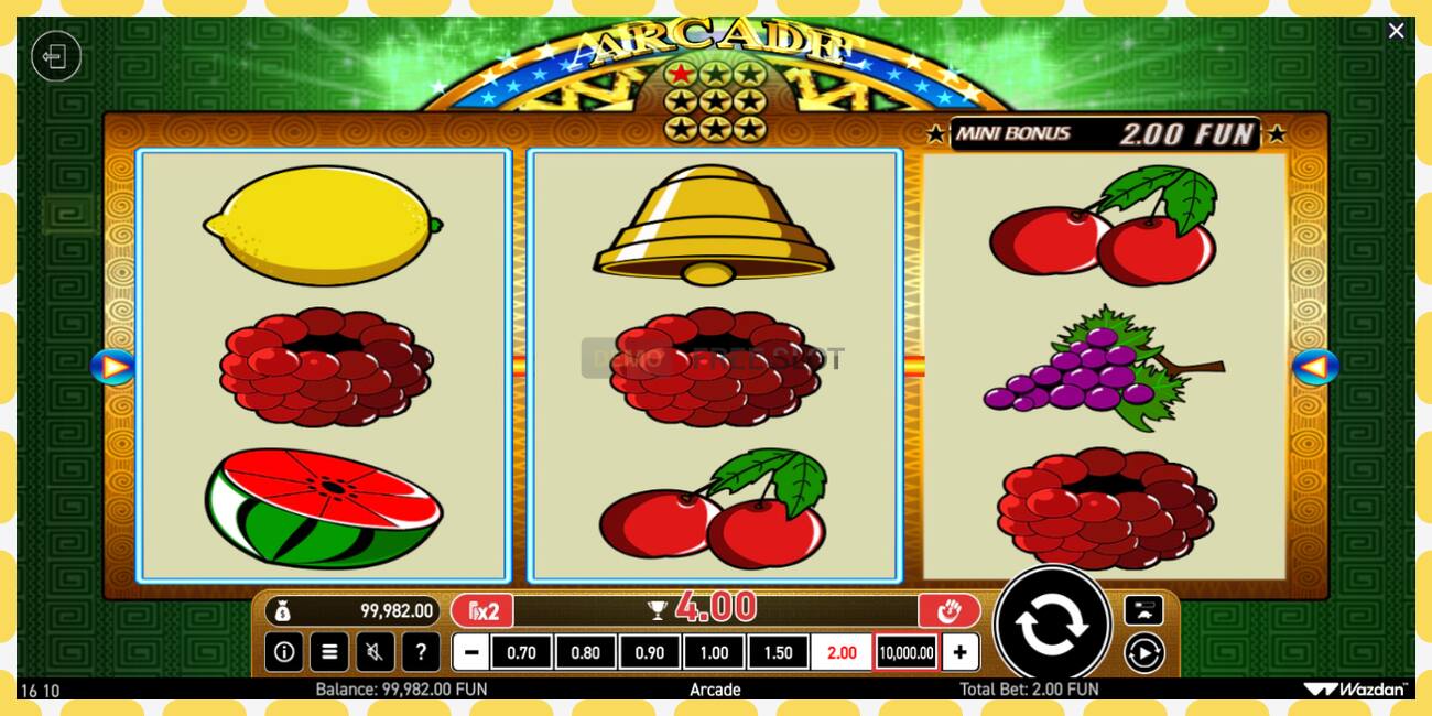 Demo slot Arcade free and without registration, picture - 1