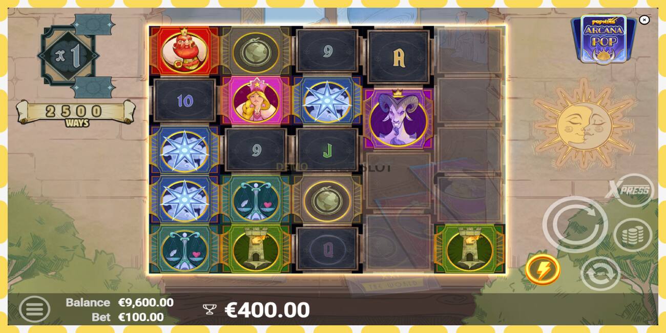 Demo slot ArcanaPop ingyenes és regisztráció nélkül, kép - 1