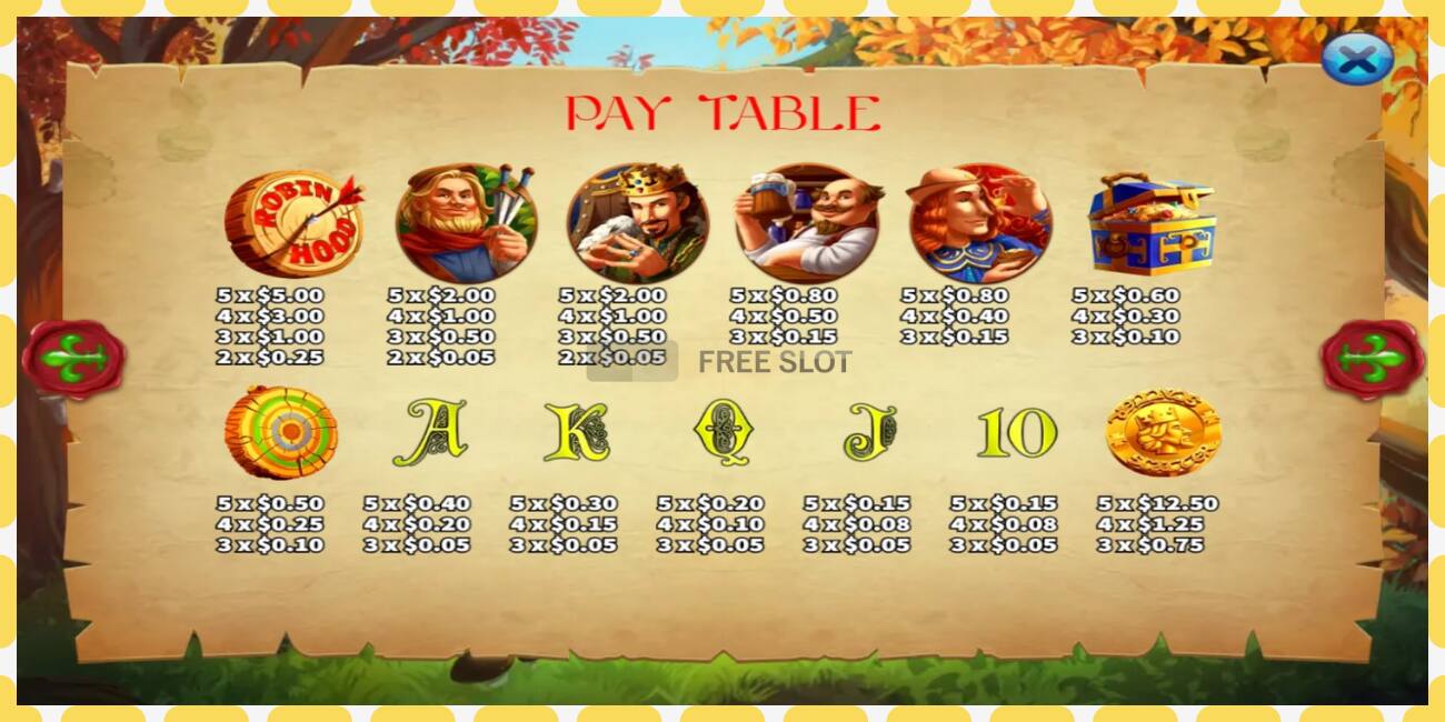 Demo slot Archer Robin Hood free and without registration, picture - 1