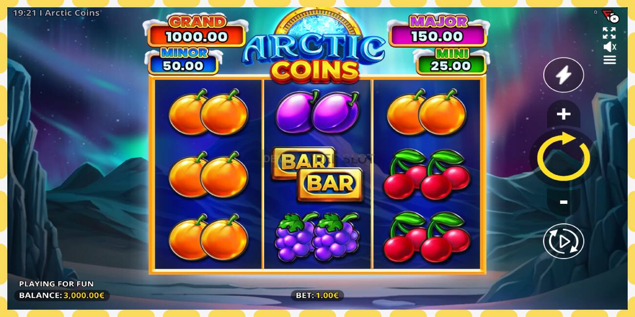 Demo slot Arctic Coins free and without registration, picture - 1