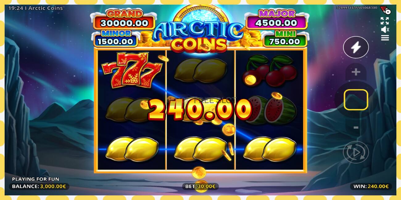 Demo slot Arctic Coins free and without registration, picture - 1