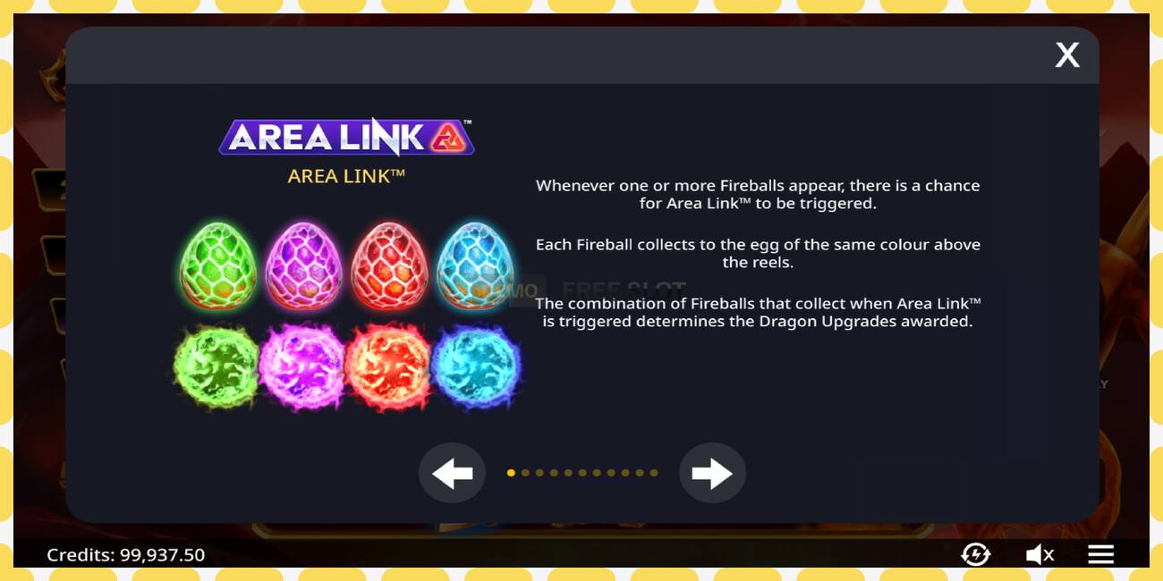 Demo slot Area Link Dragon free and without registration, picture - 1