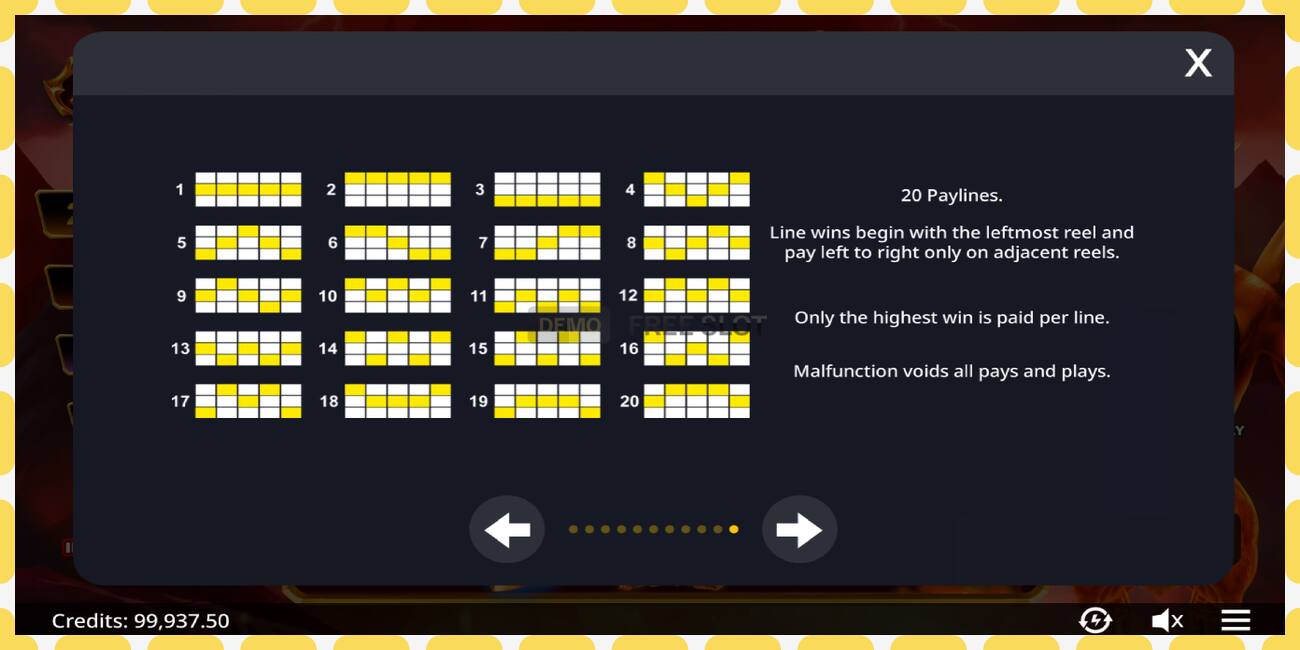 Demo slot Area Link Dragon free and without registration, picture - 1