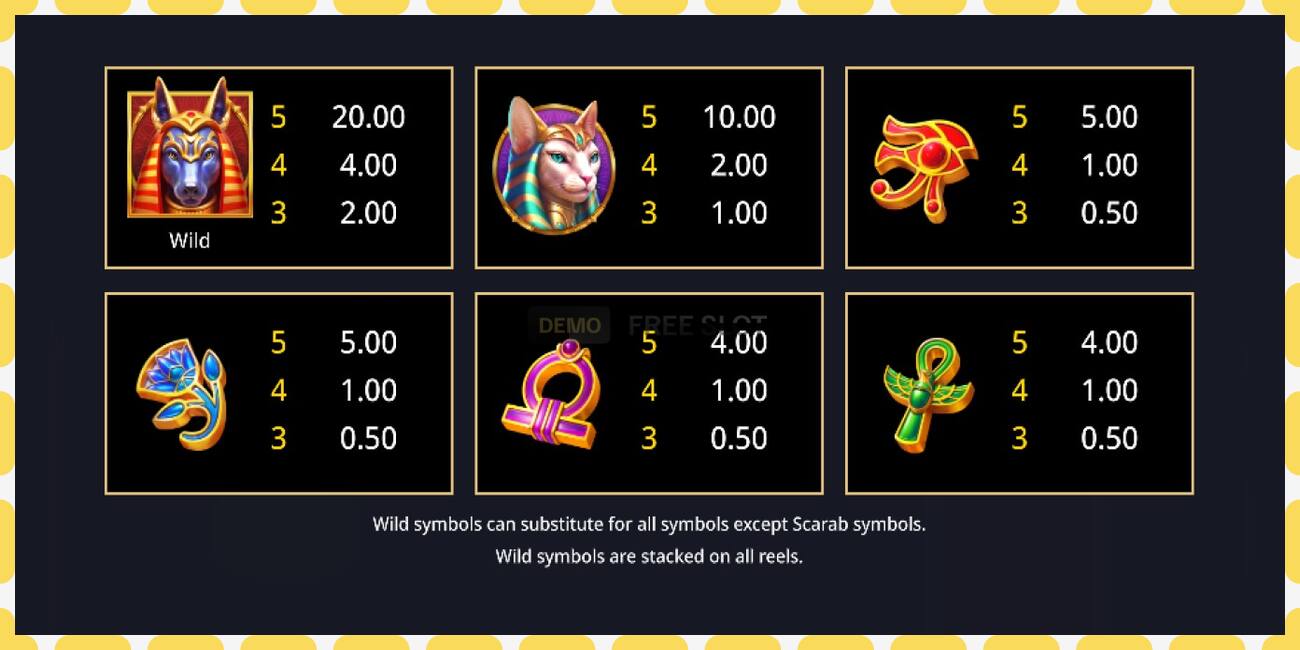 Demo slot Area Link Scarab Riches free and without registration, picture - 1