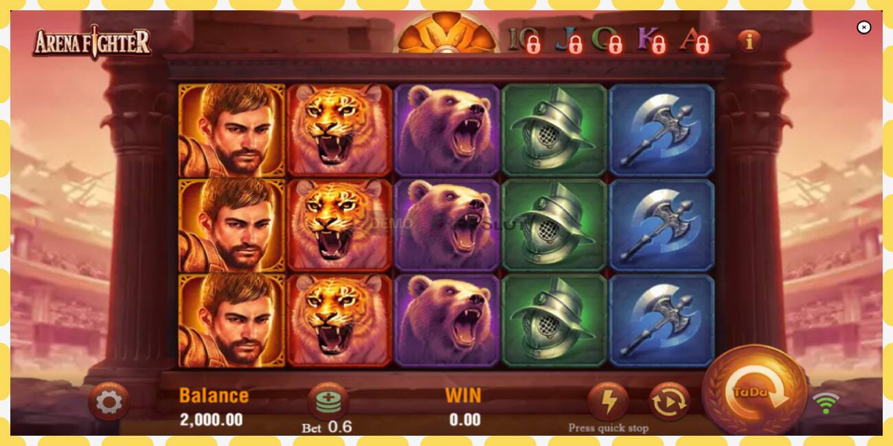 Demo slots Arena Fighter bezmaksas un bez reģistrācijas, attēlu - 1