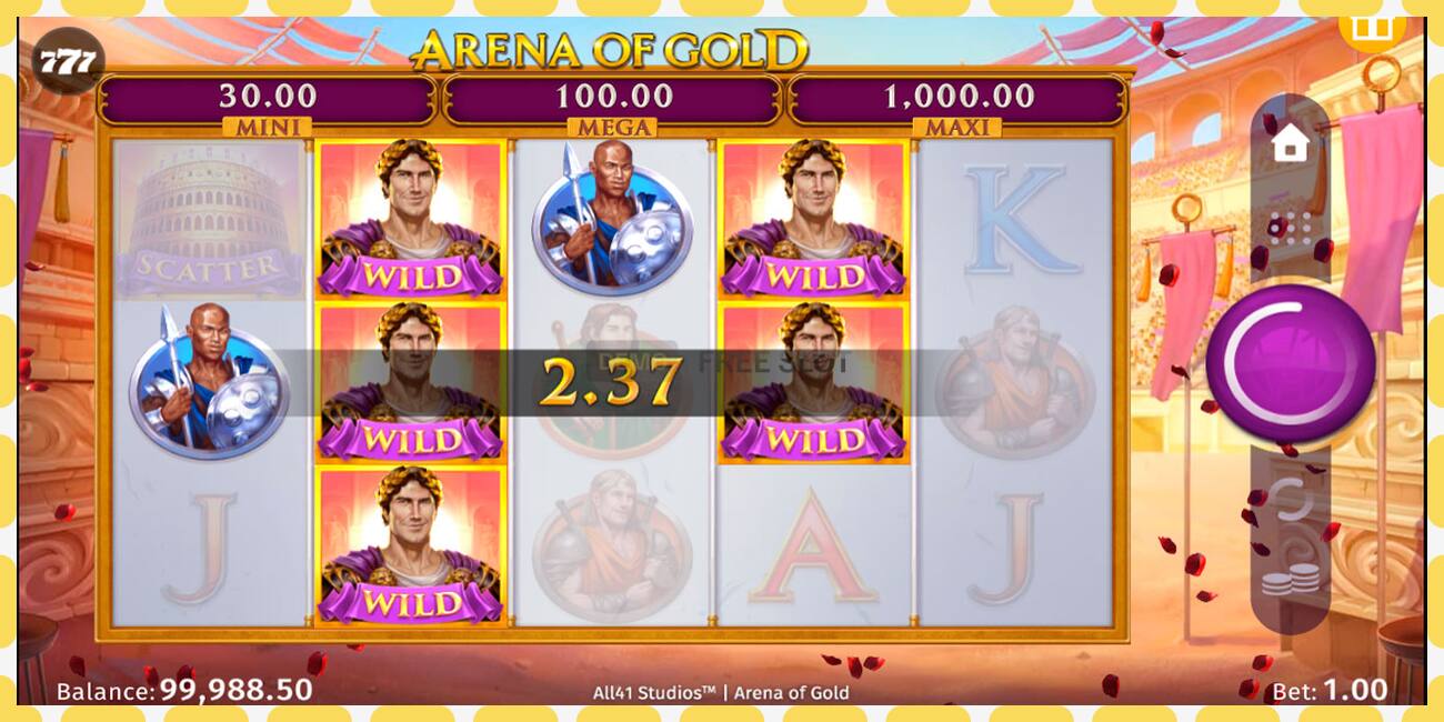 Demo slot Arena of Gold free and without registration, picture - 1