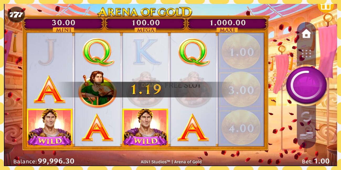 Demo slot Arena of Gold free and without registration, picture - 1