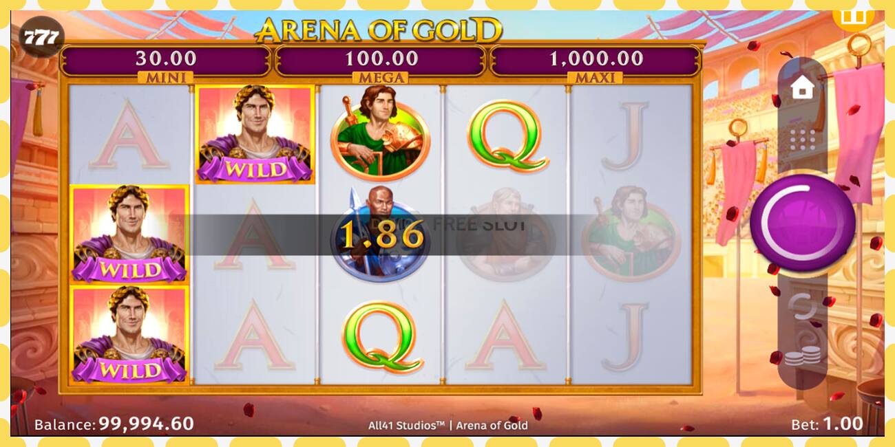 Demo slot Arena of Gold free and without registration, picture - 1