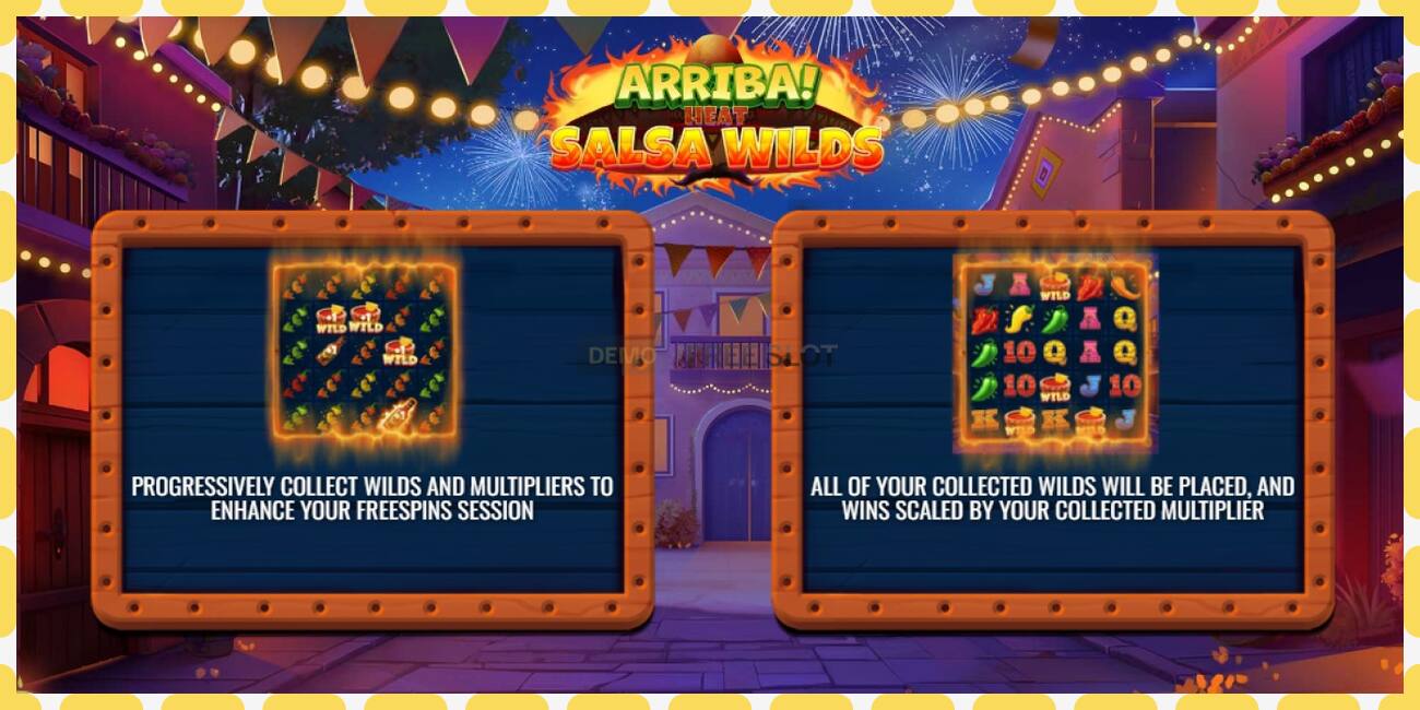 Demo-spor Arriba Heat Salsa Wilds gratis og uten registrering, bilde - 1