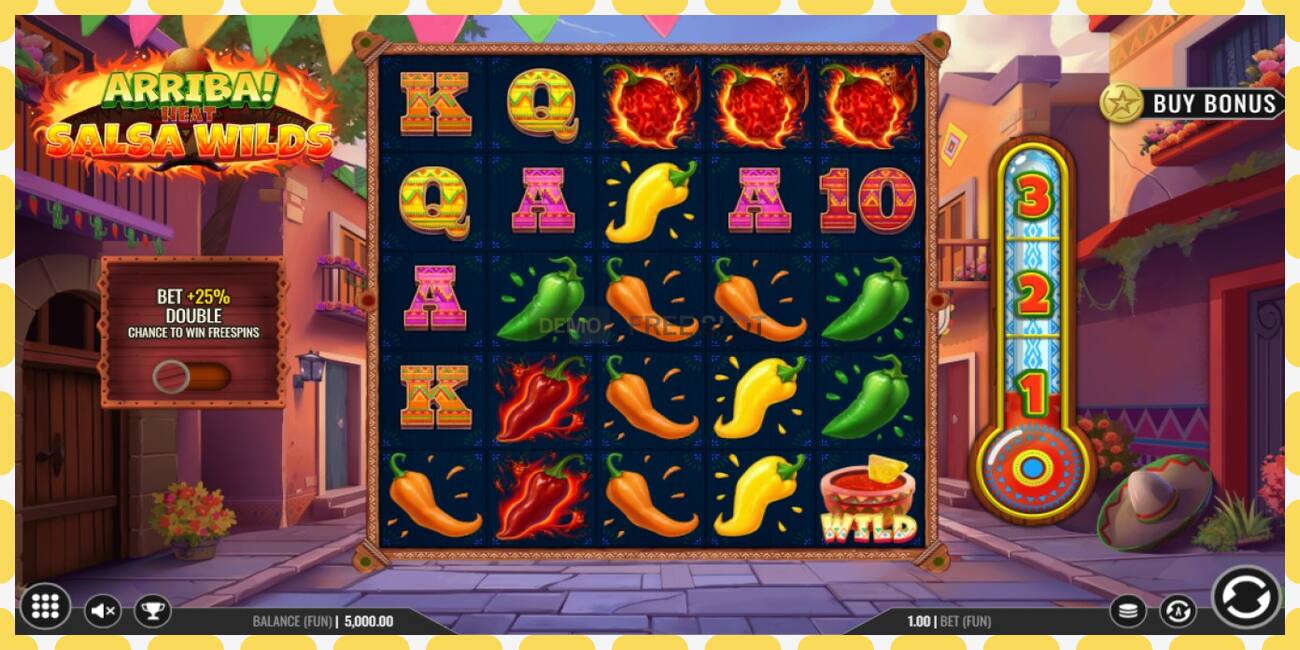 Demo-spor Arriba Heat Salsa Wilds gratis og uten registrering, bilde - 1