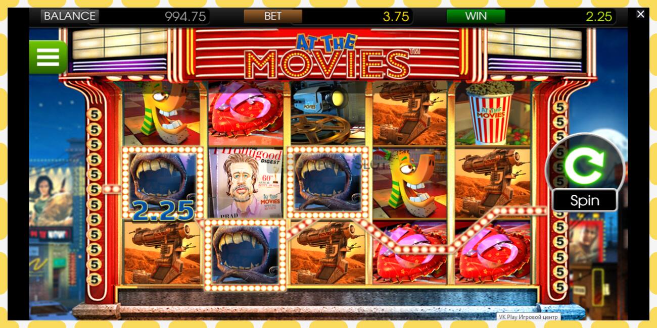 Demo slot At the Movies free and without registration, picture - 1