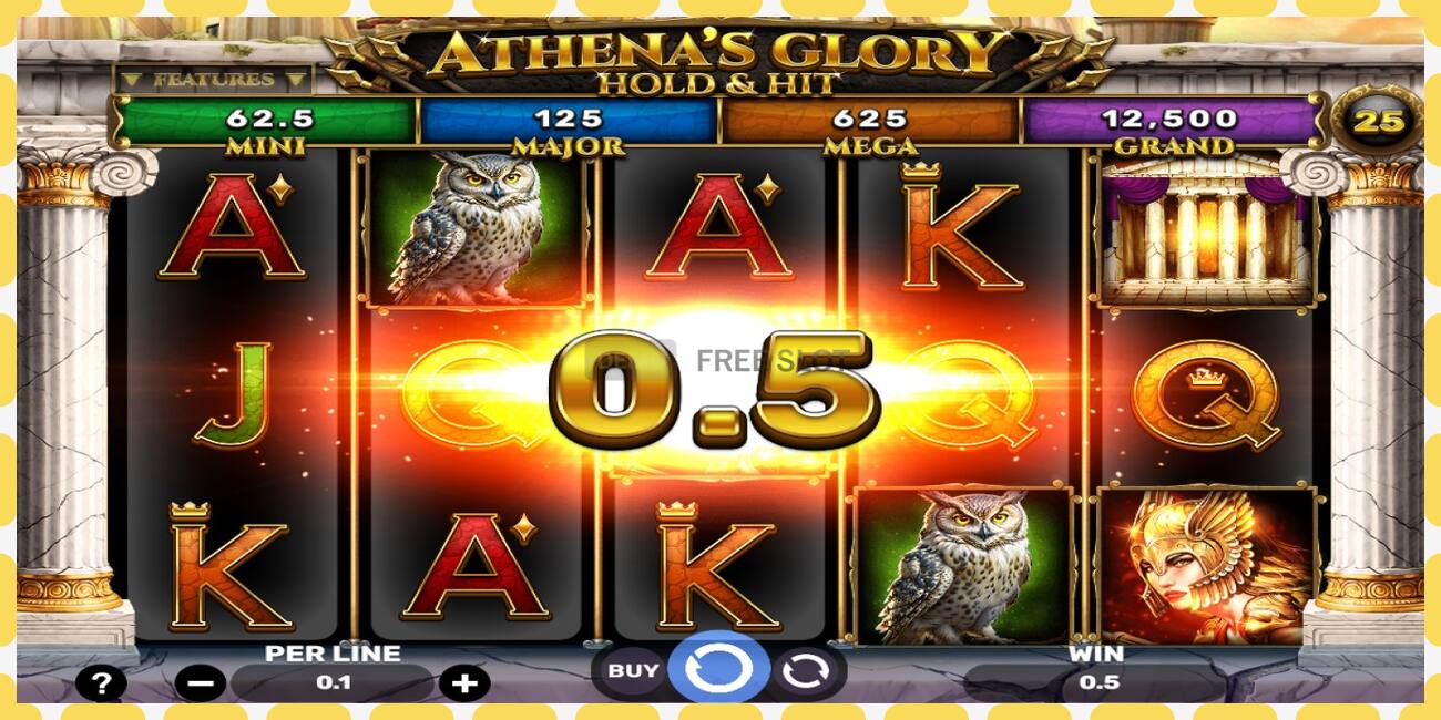 Demo slot Athenas Glory Hold & Hit free and without registration, picture - 1