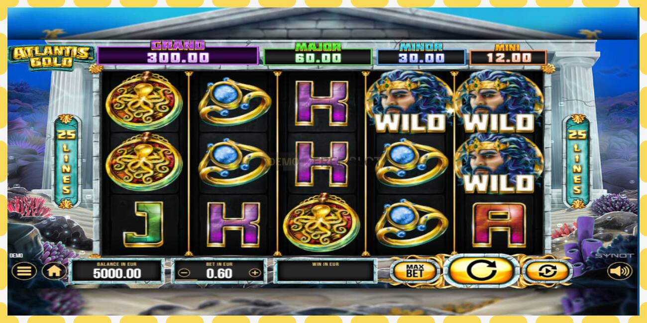 Demo slots Atlantis Gold bezmaksas un bez reģistrācijas, attēlu - 1