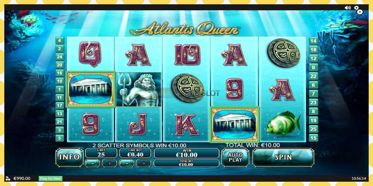 Demo slot Atlantis Queen free and without registration, picture - 1