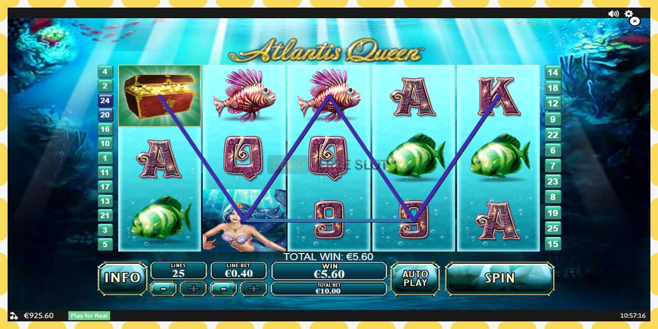 Demo slot Atlantis Queen free and without registration, picture - 1