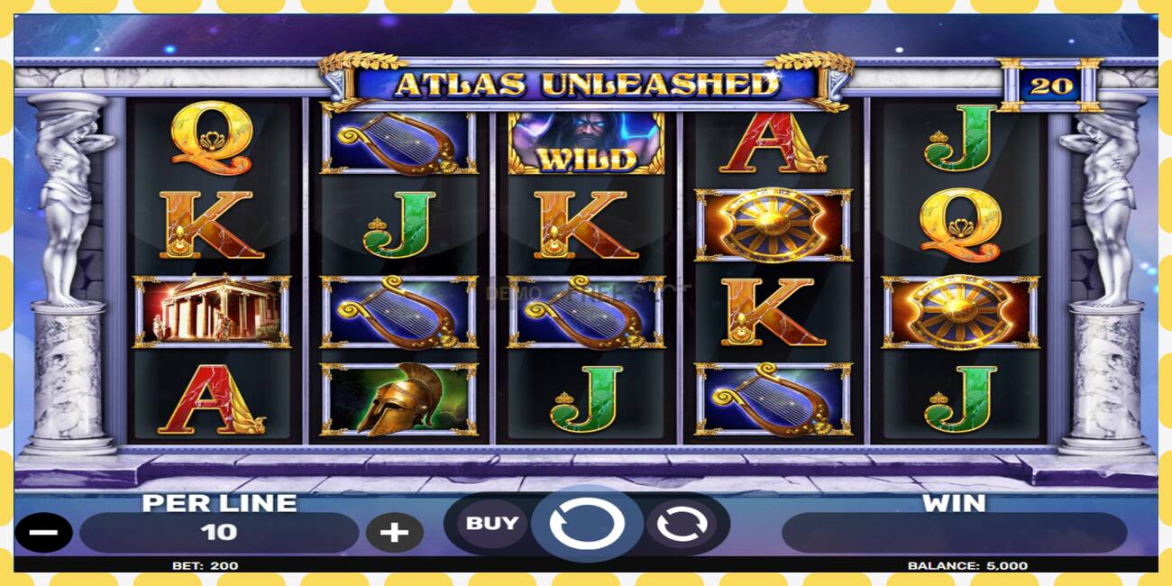 Slot demo Atlas Unleashed gratis dan tanpa registrasi, gambar - 1