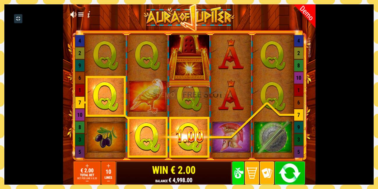 Demo slot Aura of Jupiter free and without registration, picture - 1