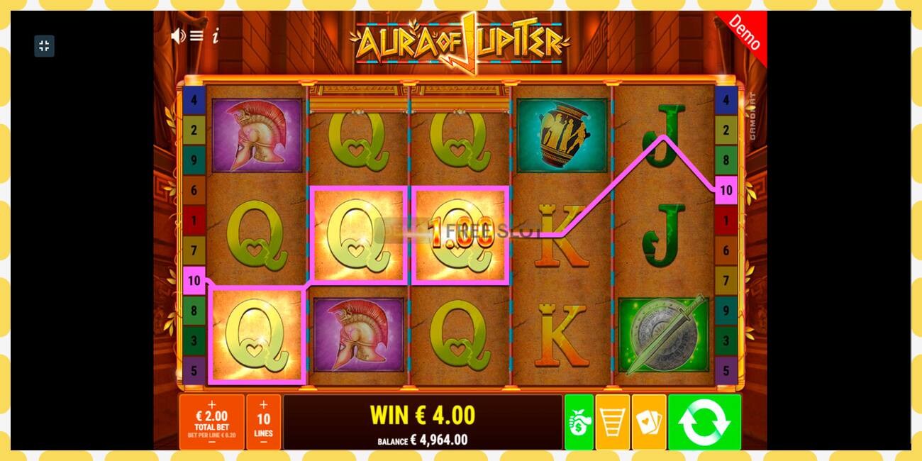 Demo slot Aura of Jupiter free and without registration, picture - 1