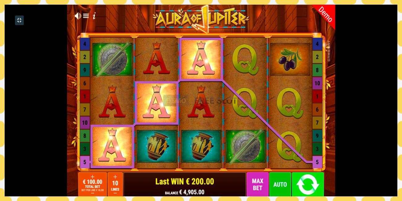 Demo slot Aura of Jupiter free and without registration, picture - 1