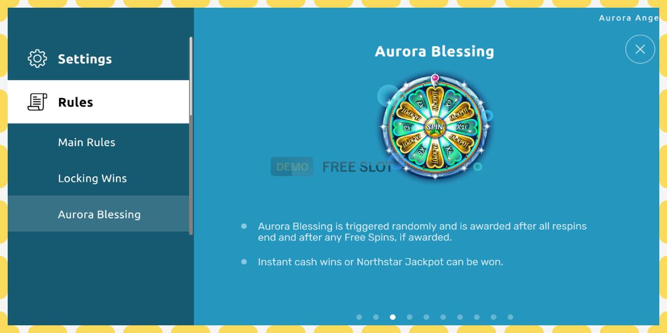 Slot dimostrativo Aurora Angel gratuito e senza registrazione, immagine - 1