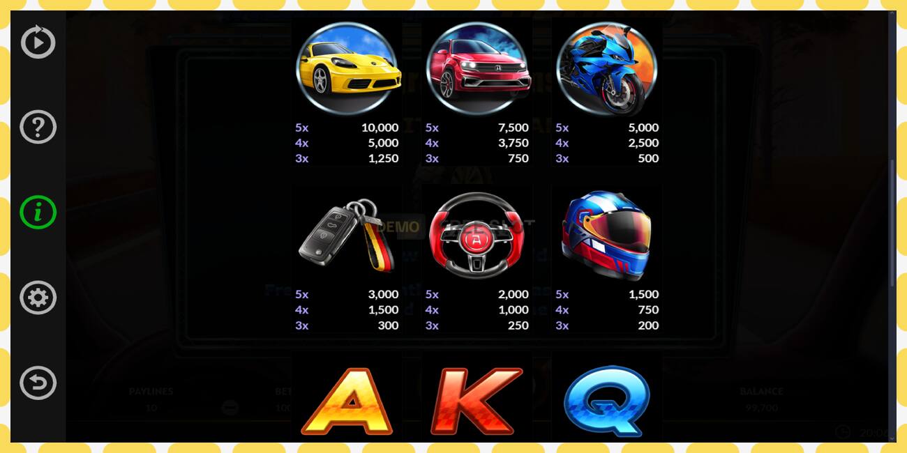 Slot demo Autobahn Alarm percuma dan tanpa pendaftaran, gambar - 1