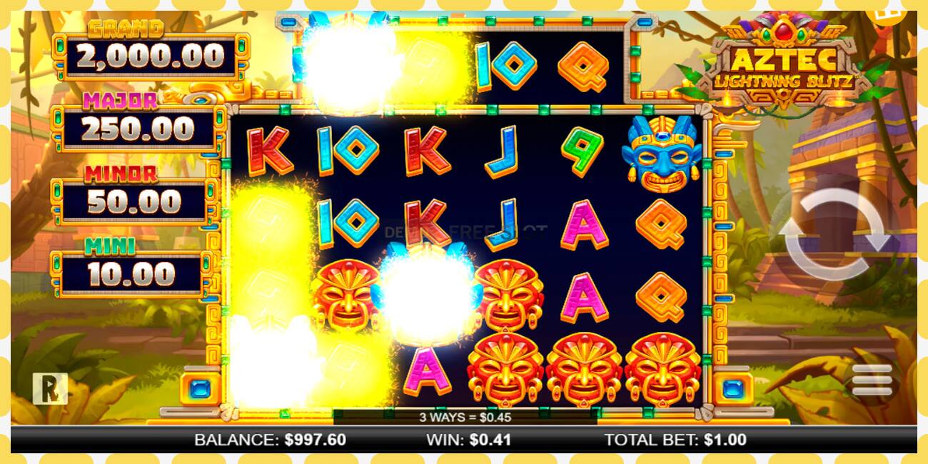 Demo slot Aztec Lightning Blitz free and without registration, picture - 1